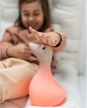 Flow Amsterdam – Liva Natlampe (Beige) – Silikone Nattelys med 7 Farver & Timer