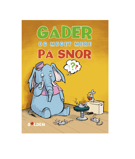 Gåder og meget mere på snor
