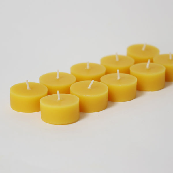 Grimm’s Tea lights (100% bivoks) – pakke med 10 stk