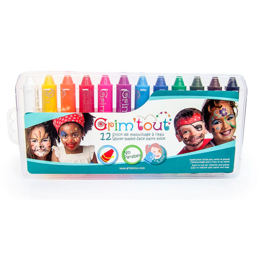 Grim'tout - Teatersminke - 12pak