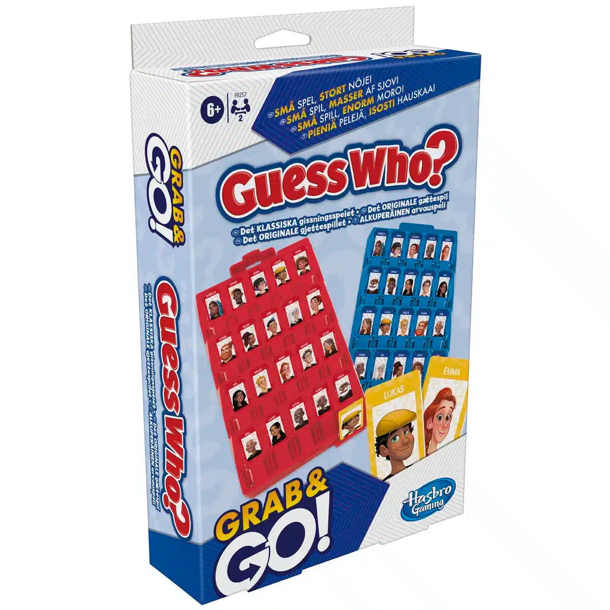 Guess Who Grab & Go DK/NO/SE/FI – Klassisk Gætteleg i Rejseudgave
