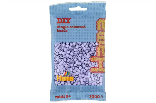 HAMA - HAMA Hama midi perler 1000stk lys lavendel (207-106)