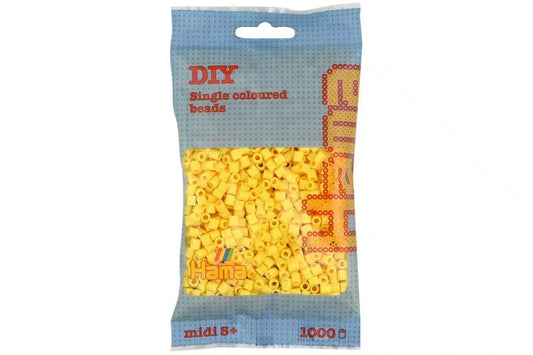 HAMA - HAMA Hama midi perler 1000stk lysegul (207-103)