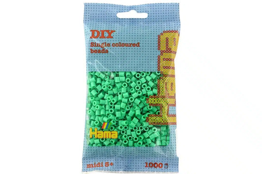 HAMA - HAMA Hama midi perler 1000stk lysgrøn (207-11)