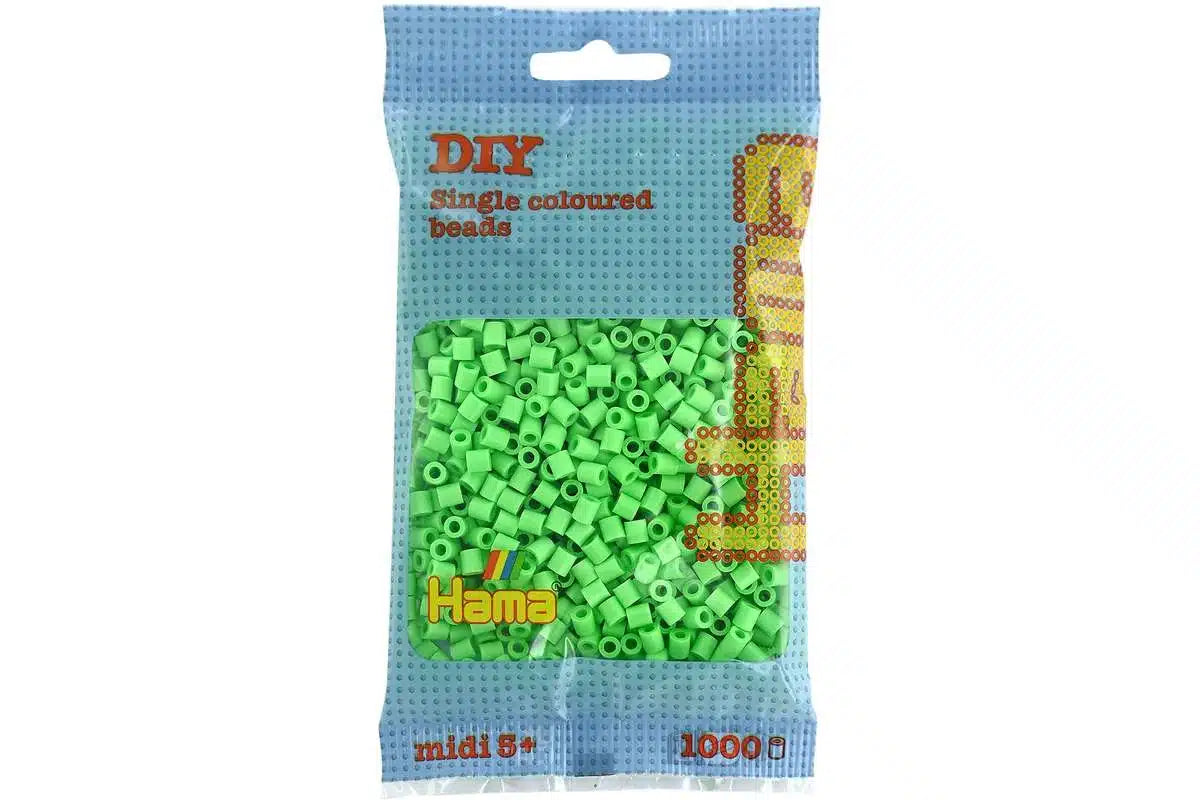 HAMA - HAMA Hama midi perler 1000stk pastel grøn (207-47)