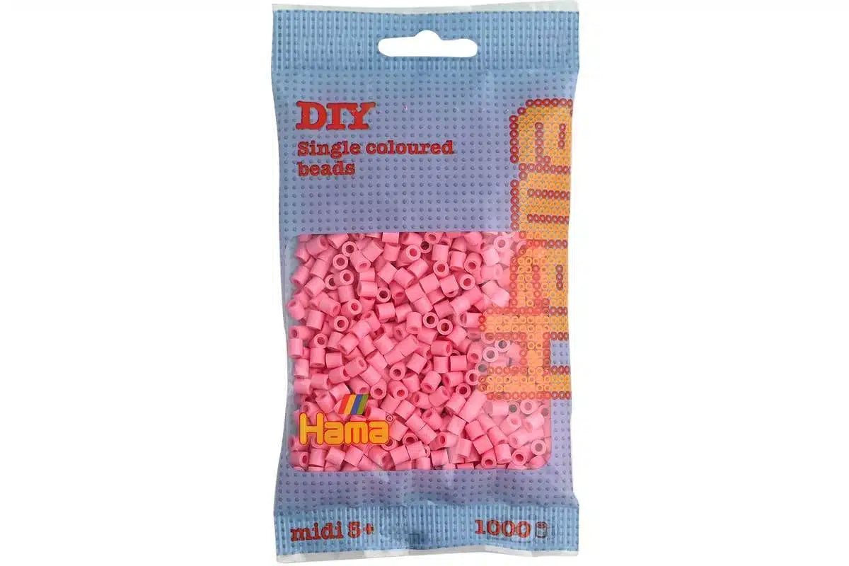 HAMA - HAMA Hama midi perler 1000stk pink