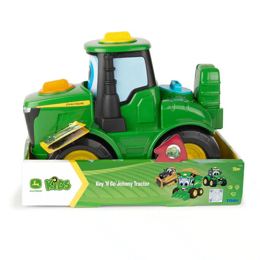 John Deere Key N Go Johnny Tractor – Interaktiv legetraktor med lyd og lys