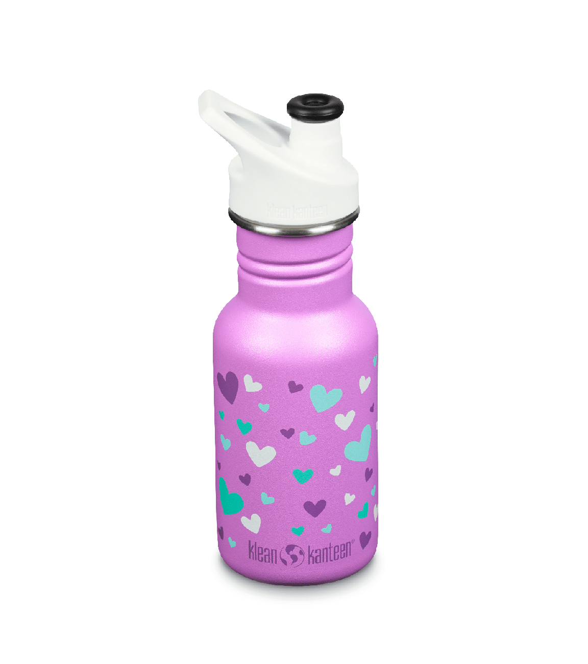 Klean Kanteen drikkedunk - Narrow 355ml (Sport cap) - Orchid Hearts