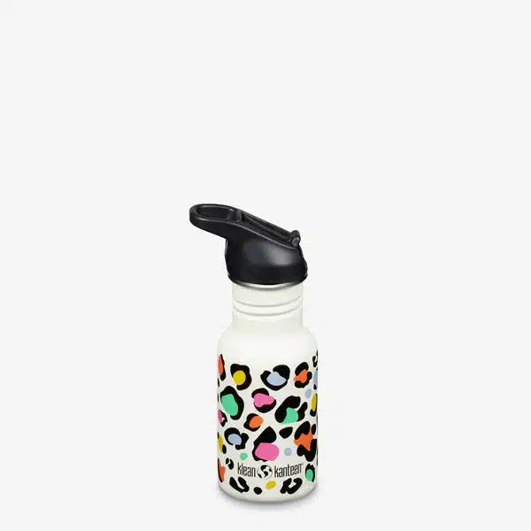 Klean Kanteen - Kid Classic Narrow 355ml (w Flip Seal Sport) Leopard Print
