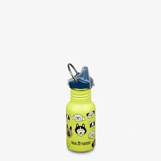 Klean Kanteen - Kid Classic Narrow 355ml (w Kid Sippy) Dogs