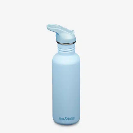 Klean Kanteen drikkedunk - Classic 800ml (w Flip Seal Sport) Clear Sky