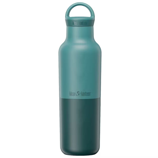 Klean Kanteen Rise Classic 592ml (20oz) – isoleret drikkedunk med Arch Loop Cap - Brittany Blue