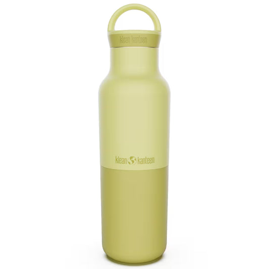 Klean Kanteen Rise Classic 592ml (20oz) – isoleret drikkedunk med Arch Loop Cap - Wax Yellow