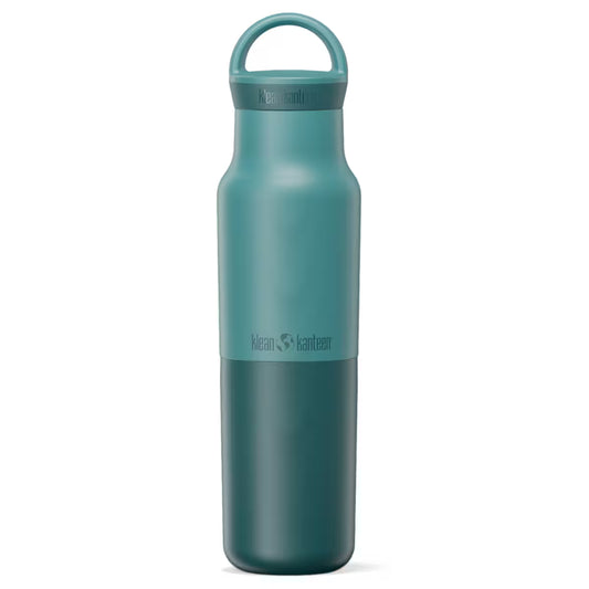 Klean Kanteen Rise Vacuum Classic 355ml – isoleret drikkedunk med Arch Loop Cap - Brittany Blue