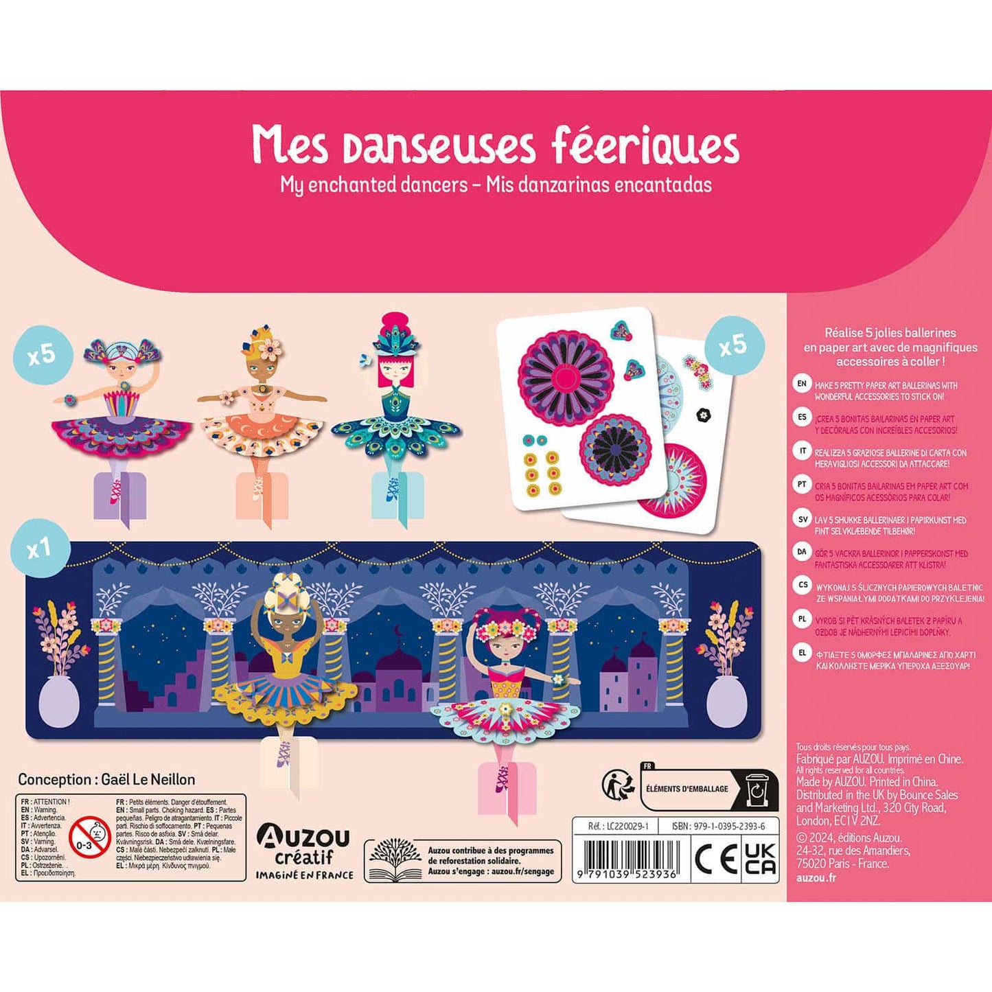 Auzou - Aktivitetssæt - Fortryllede dansere