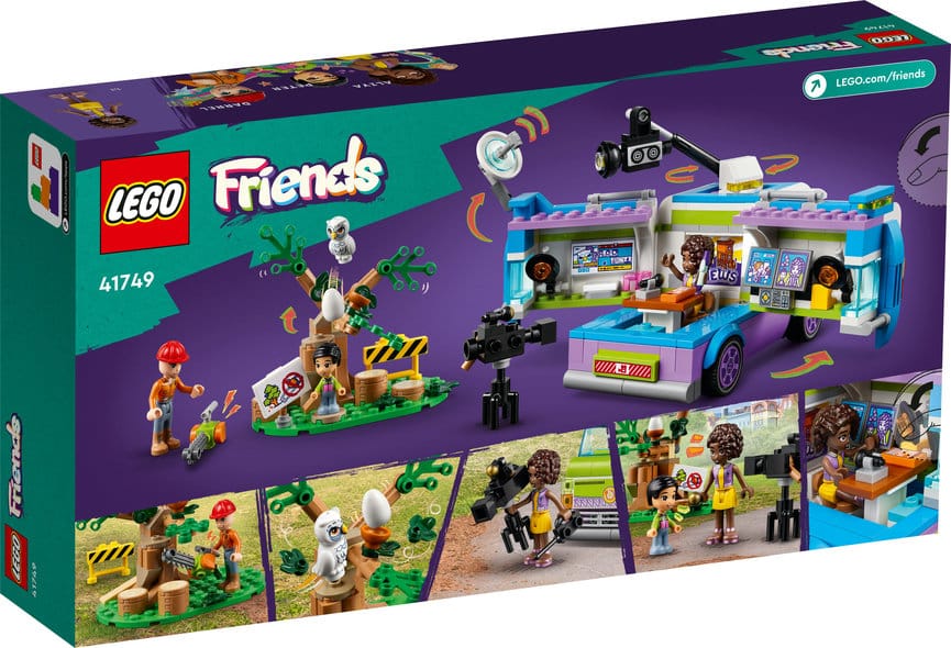 LEGO - Friends - Reportagevogn