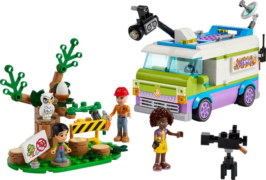 LEGO - Friends - Reportagevogn