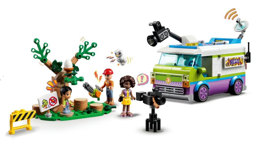 LEGO - Friends - Reportagevogn