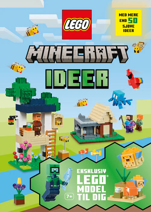 LEGO Minecraft ideer – bog med klodser (80 sider)