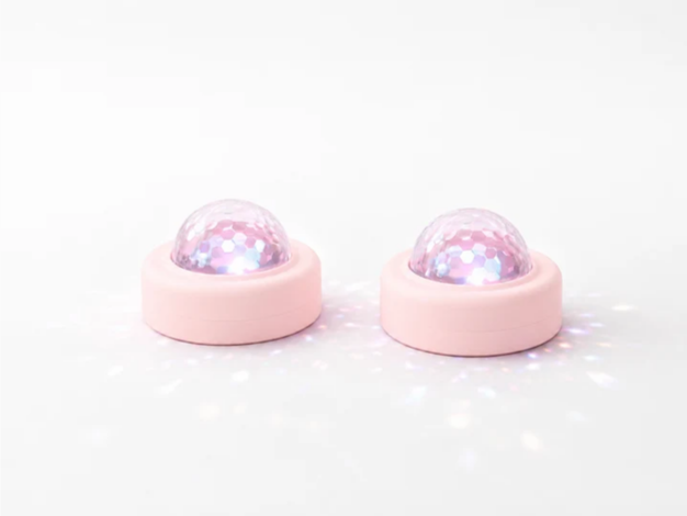 Lalarma - Disco Duo Mini Discolys – Lyserød 2-pak