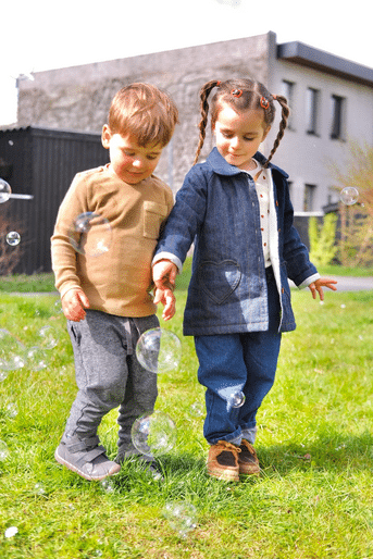 Lalarma Sæbeboblemaskine - Blå