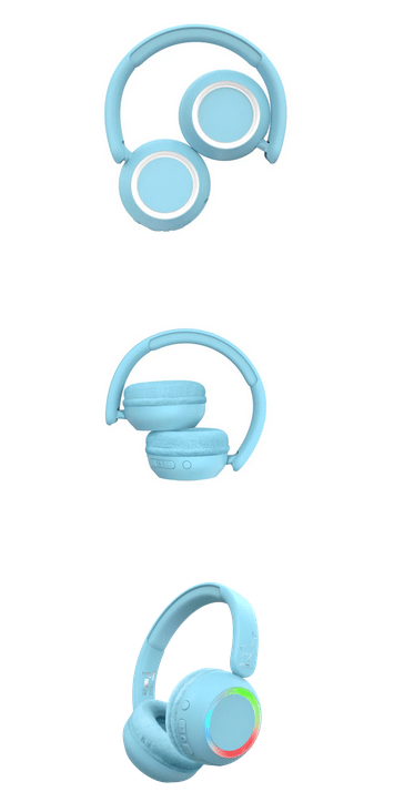 Lalarma Wireless Headphone with Lights - Blue