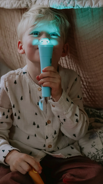 Lalarma Genopladelig Lommelygte til Børn – Blå