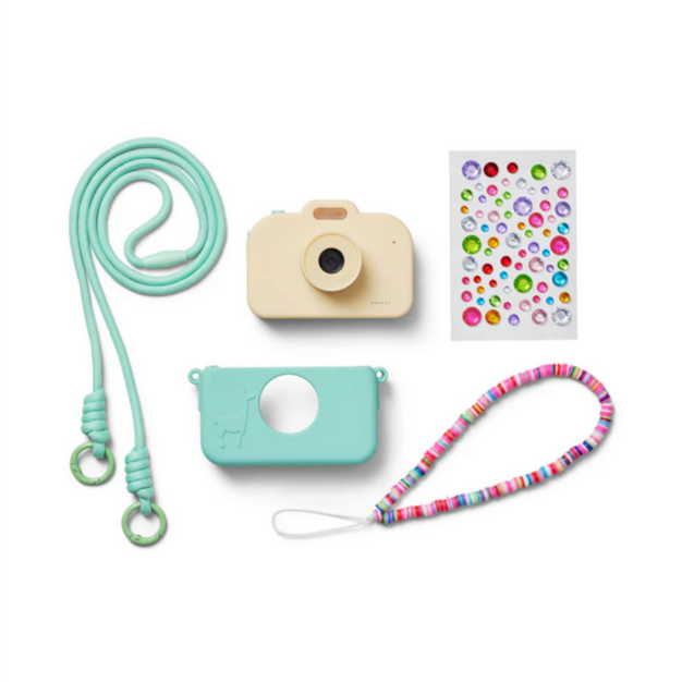 Lalarma Kamera – Gul/Mint