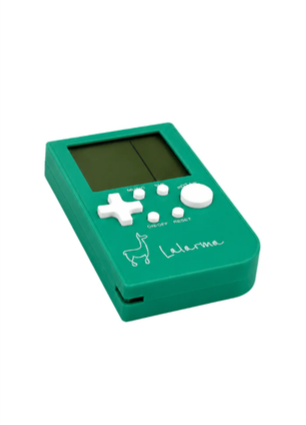 Lalarma Pocket Game – håndholdt retro spillekonsol med 11 spil - Grøn