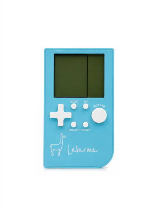 Lalarma Pocket Game – håndholdt retro spillekonsol med 11 spil - Blå