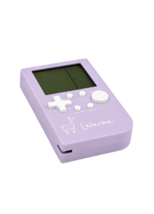 Lalarma Pocket Game – håndholdt retro spillekonsol med 11 spil - Lilla