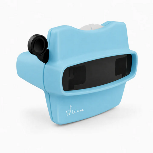 Lalarma Retro 3D Viewer – klassisk 3D fremviser til børn - Blå