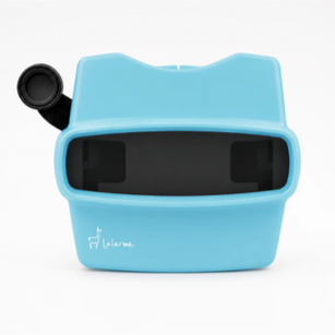 Lalarma Retro 3D Viewer – klassisk 3D fremviser til børn - Blå