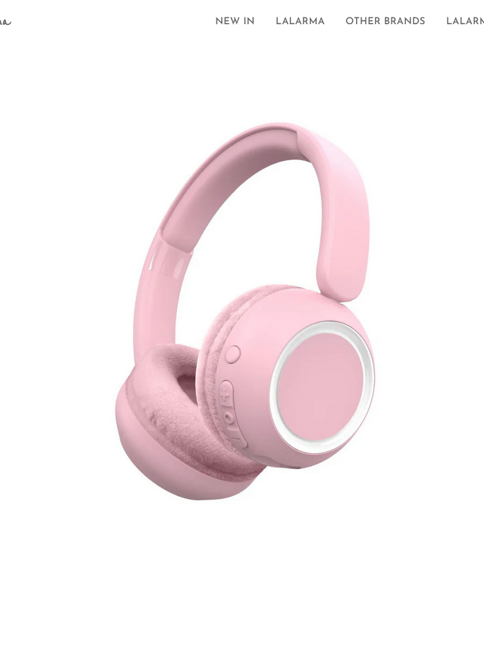 Lalarma Wireless Headphone with Lights – Rose