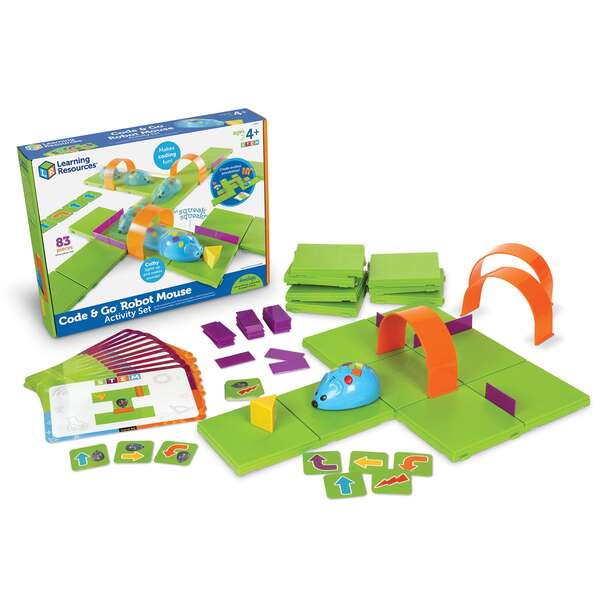 Learning Resources - Code & Go Robot Mouse – Kodningssæt med Robotmus