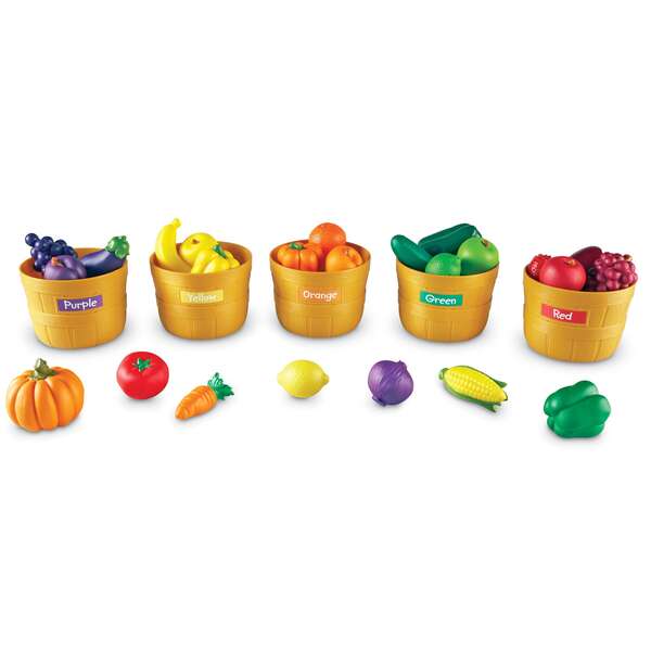 Learning Resources - Farmer’s Market – Sorteringssæt med Frugt & Grønt