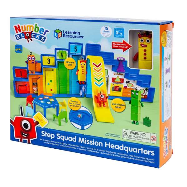 Learning Resources - Numberblocks Step Squad Mission Headquarters – Legesæt