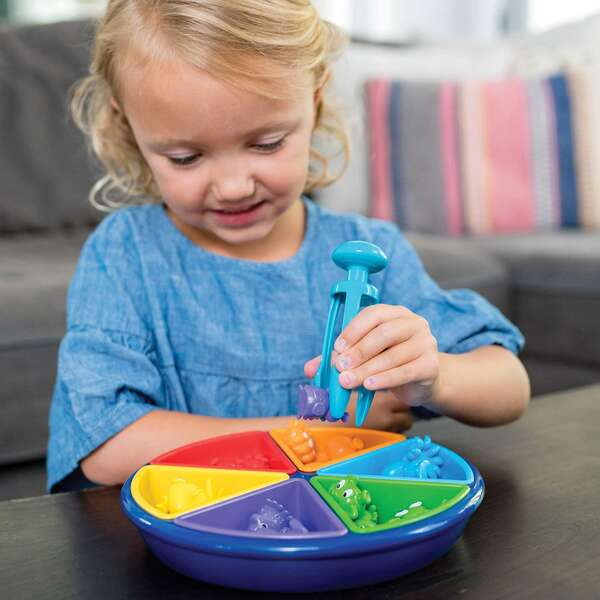 Learning Resources - Oodles of Aliens! Sorting Saucer – Sorteringsspil med rumvæsner