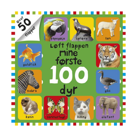 Løft flappen mine første 100 dyr