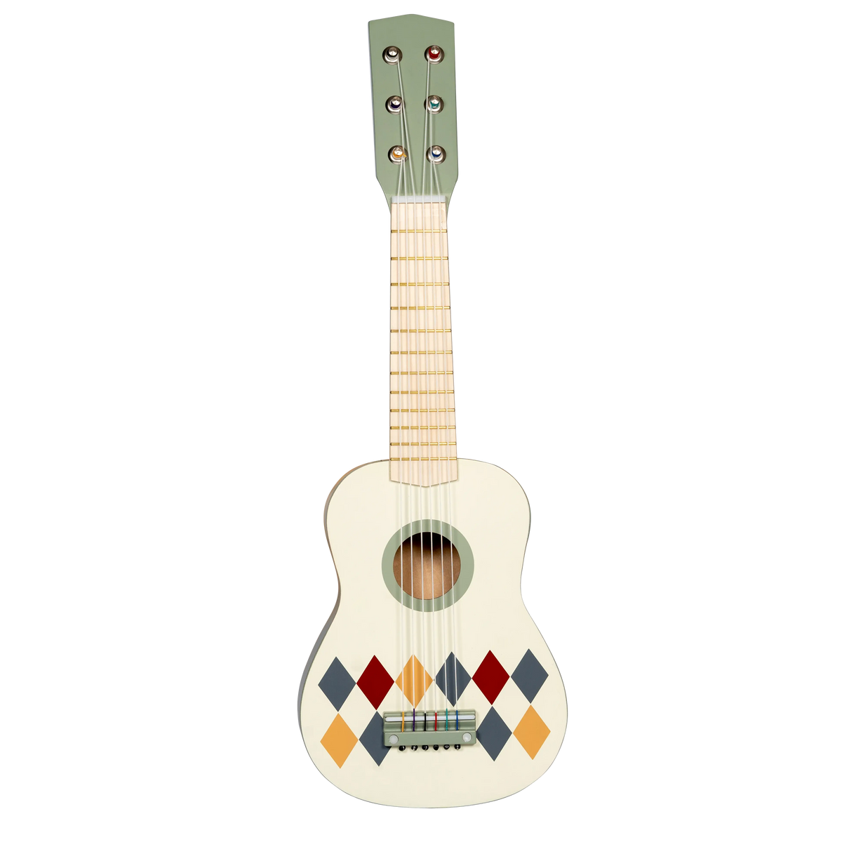 MAMAMEMO - Guitar med 6 strenge – Harlekin