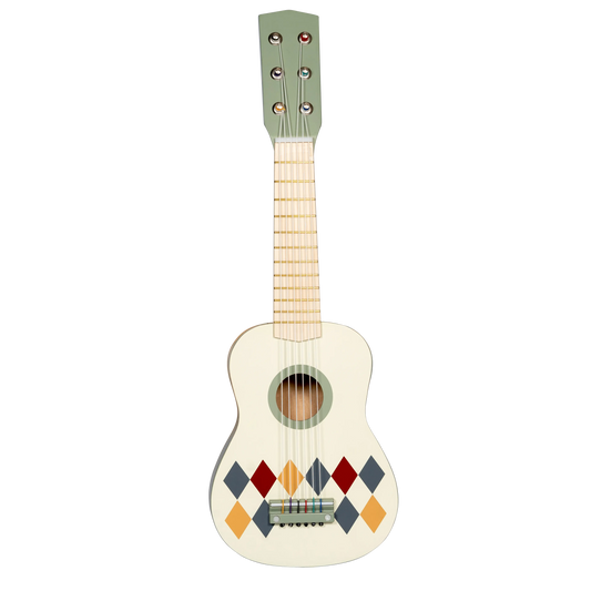 MAMAMEMO - Guitar med 6 strenge – Harlekin