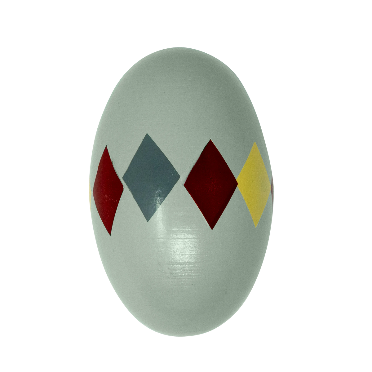 MAMAMEMO - Rasleæg i træ – Grøn Harlekin