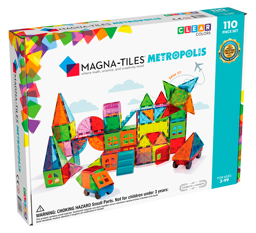Magna-Tiles 110 stk.  Metropolis