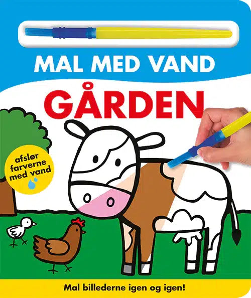 Mal med vand - Gården