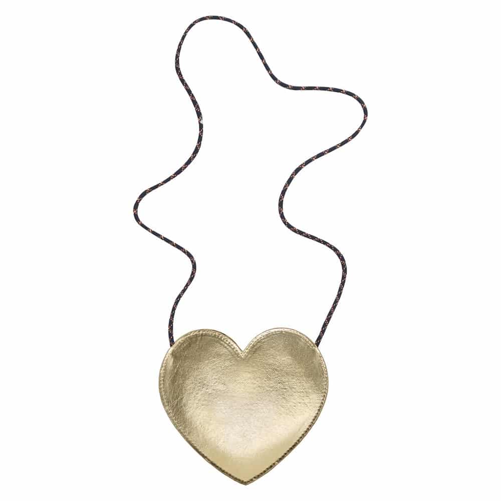 Mimi & Lula - Skuldertaske - Hjerte i guld