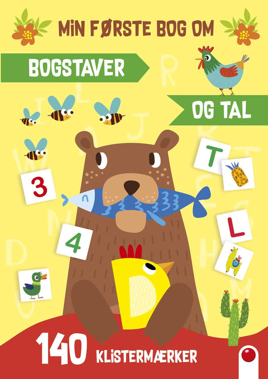 Min første bog om bogstaver og tal (Bjørn)