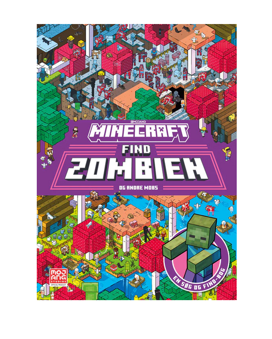 Minecraft – Find zombien (En søg og find-bog)