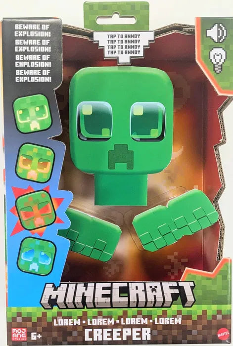 Minecraft – My Pet Creeper - Interaktiv Creeper-figur
