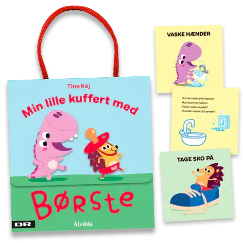 Minisjang - Min lille kuffert med Børste