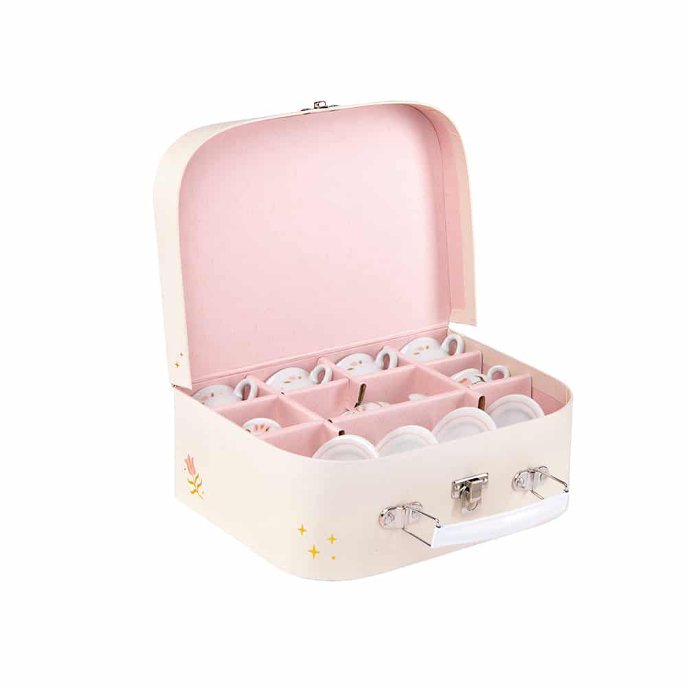 Moulin Roty - Tesæt i kuffert 11 dele - La petite école de danse